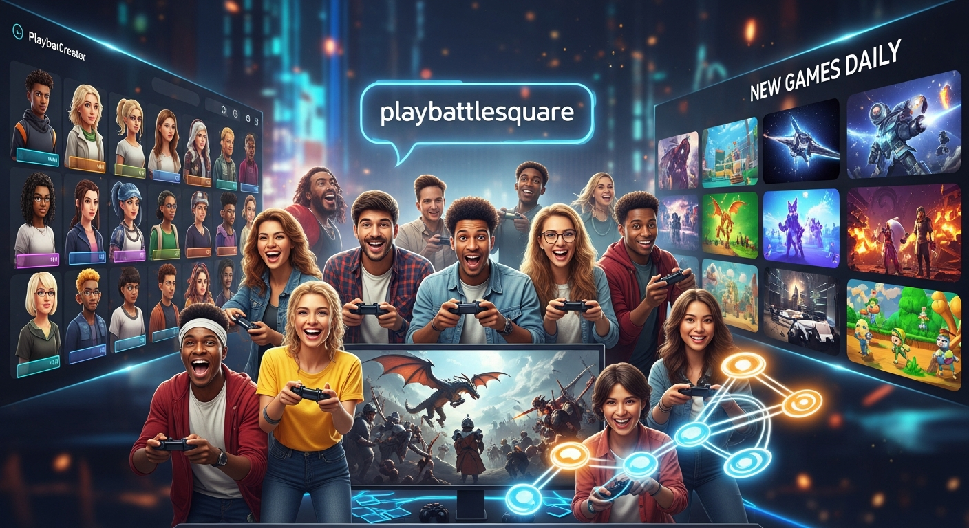 Playing Games PlayBattleSquare