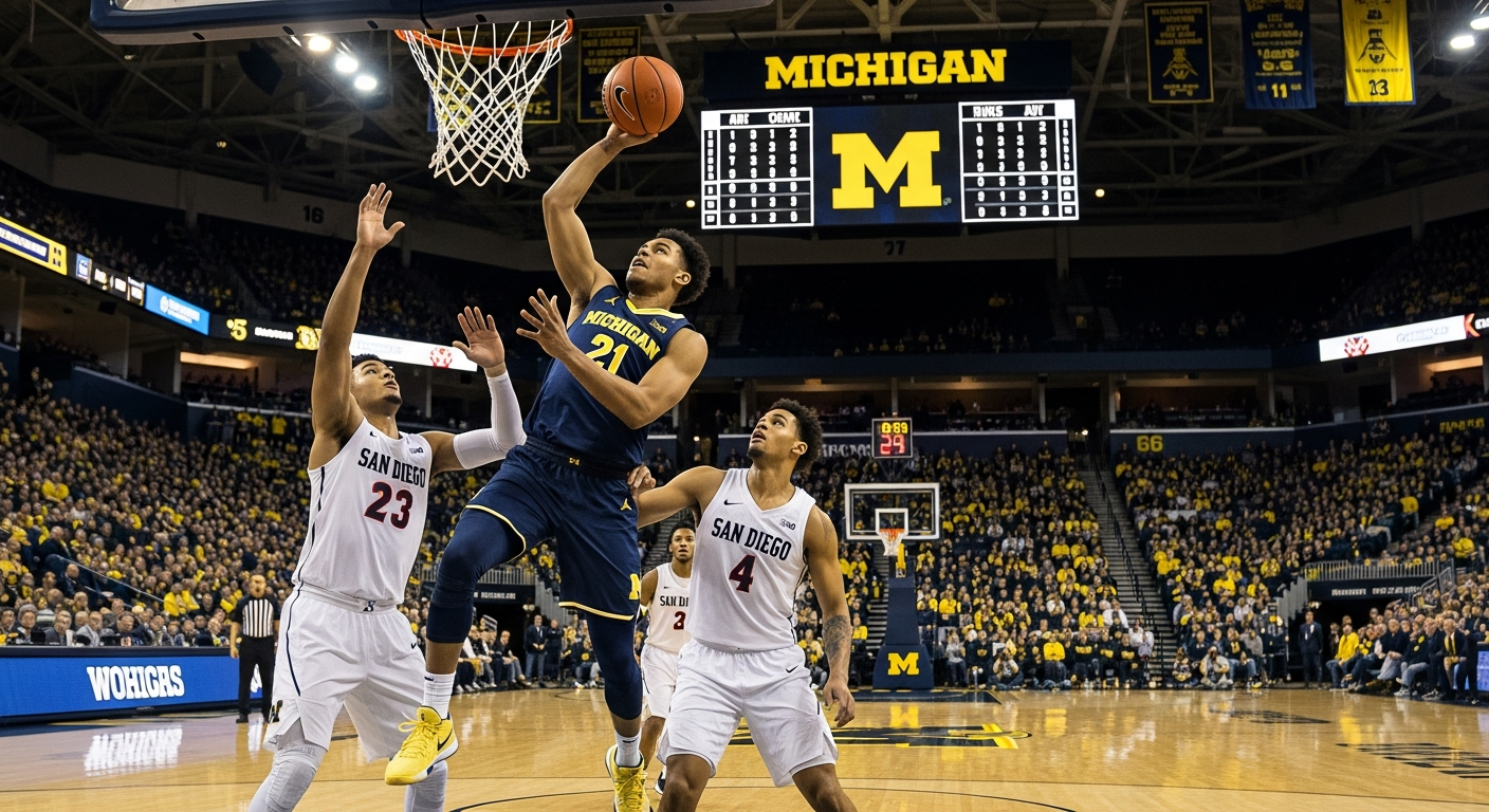 michigan vs san diego