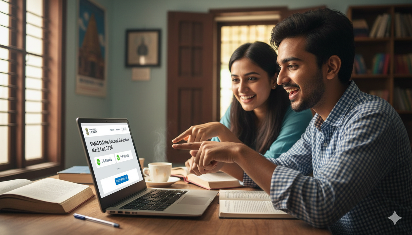 sams odisha second selection merit list